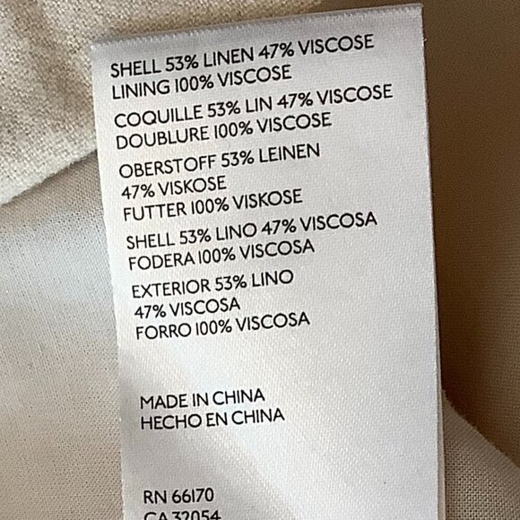 Free People oversized Olivia jacket blazer double-breasted cream large *no belt* - Picture 10 of 11